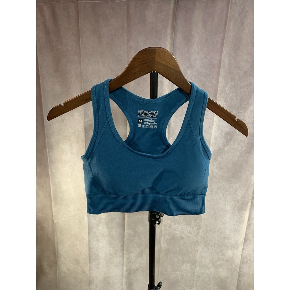Frhyoun Sports Bra Padded Teal - Picture 3 of 9